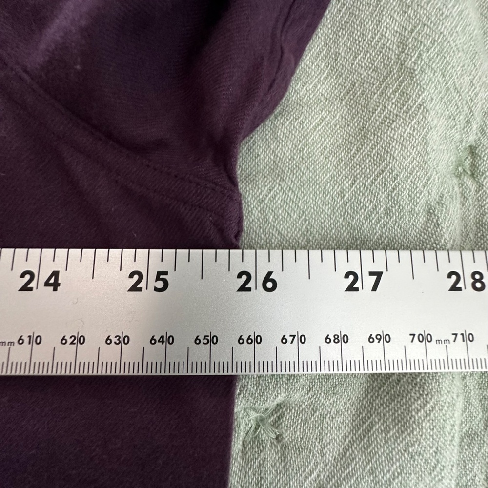 Rag & Bone Men's Fit2 Tomlin Slim-Fit Cotton Shirt XXL Plum Used Great Cond. - Picture 5 of 8